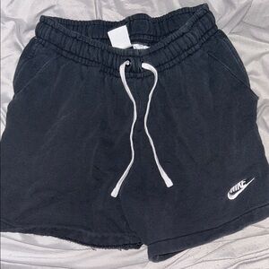 Nike Black Drawstring Shorts